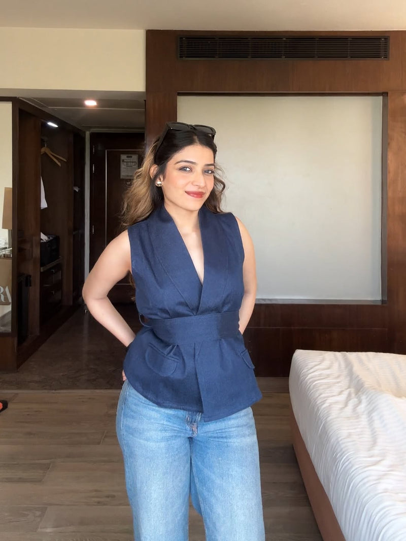 Renee Denim Vest