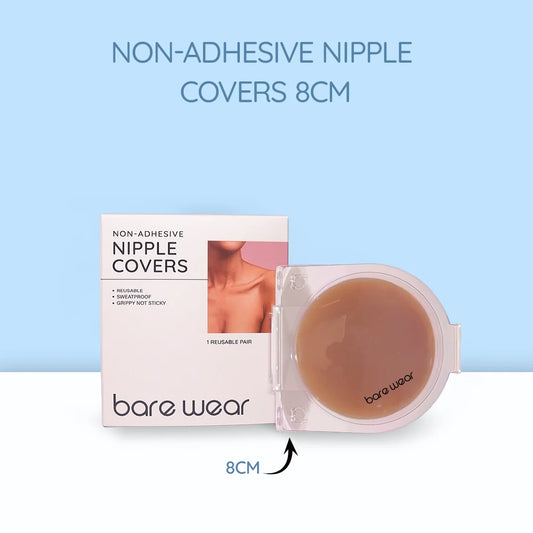 Non-Adhesive Reusable Nipple Covers