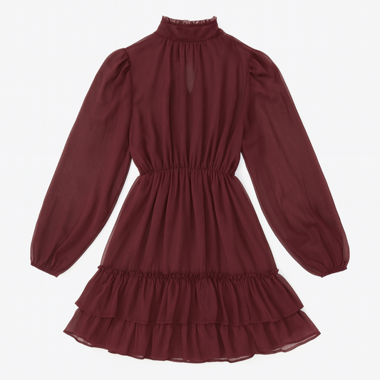 Celine Mini Dress (Purple)