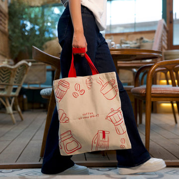 Red Tote Bag