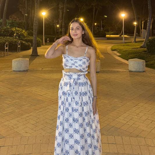 Moroccan Maxi Skirt