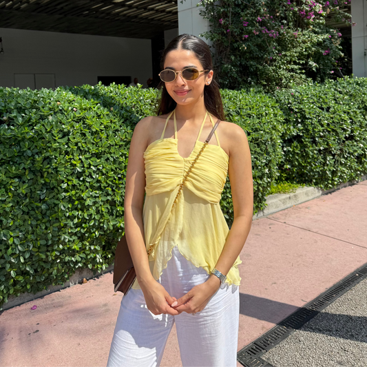 Dusk Top (Butter Yellow)