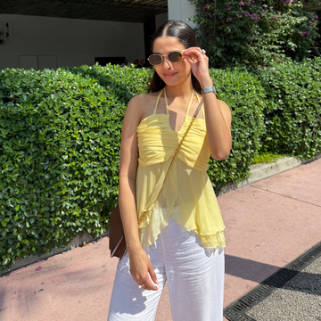 Dusk Top (Butter Yellow)