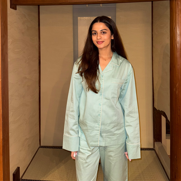 Mint Blue Pyjama Set