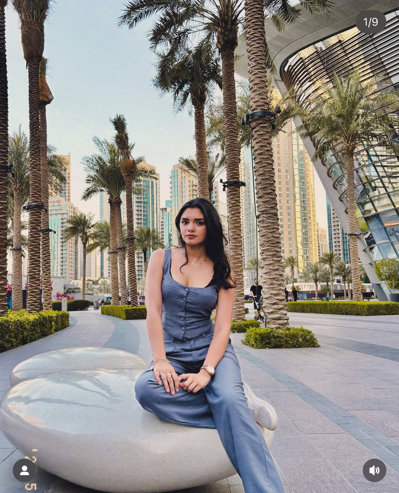 Bella Bustier Top (Grey)