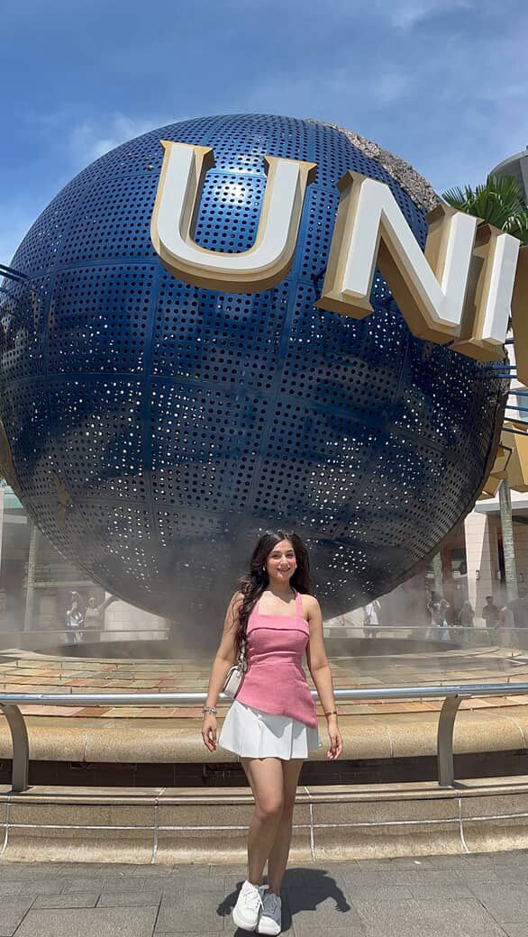 Audrey Tweed Top (Pink)