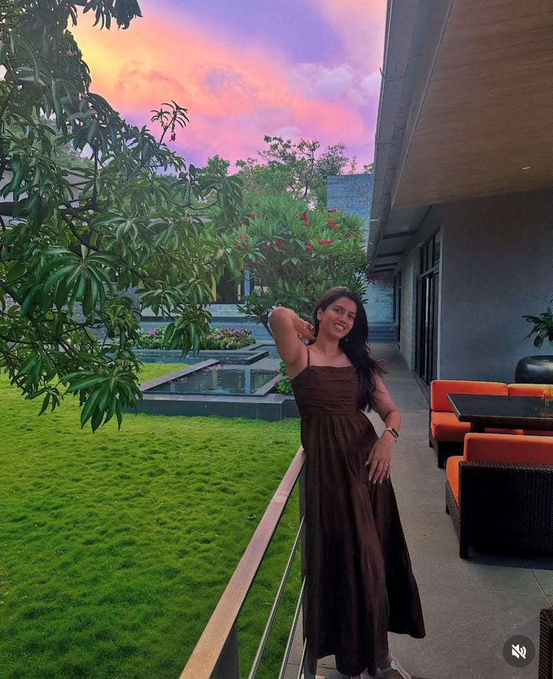 Sicily Dress (Brown)