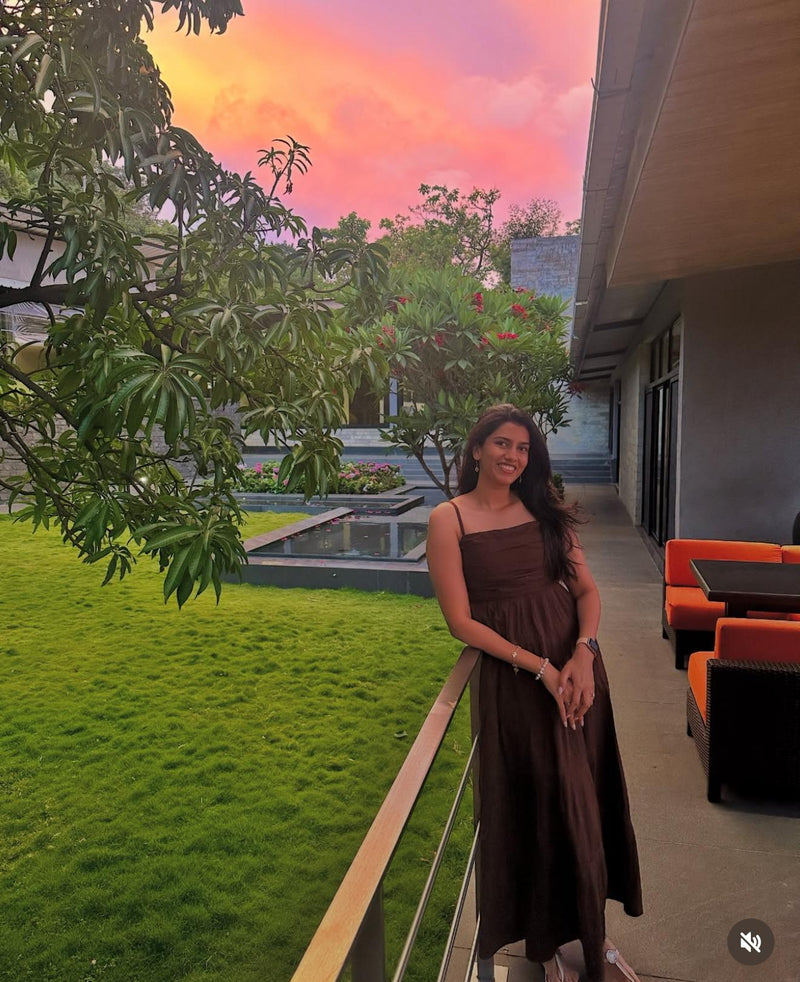 Sicily Dress (Brown)