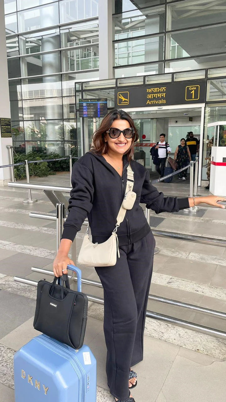 Soft Fleece Zipped Hoodie