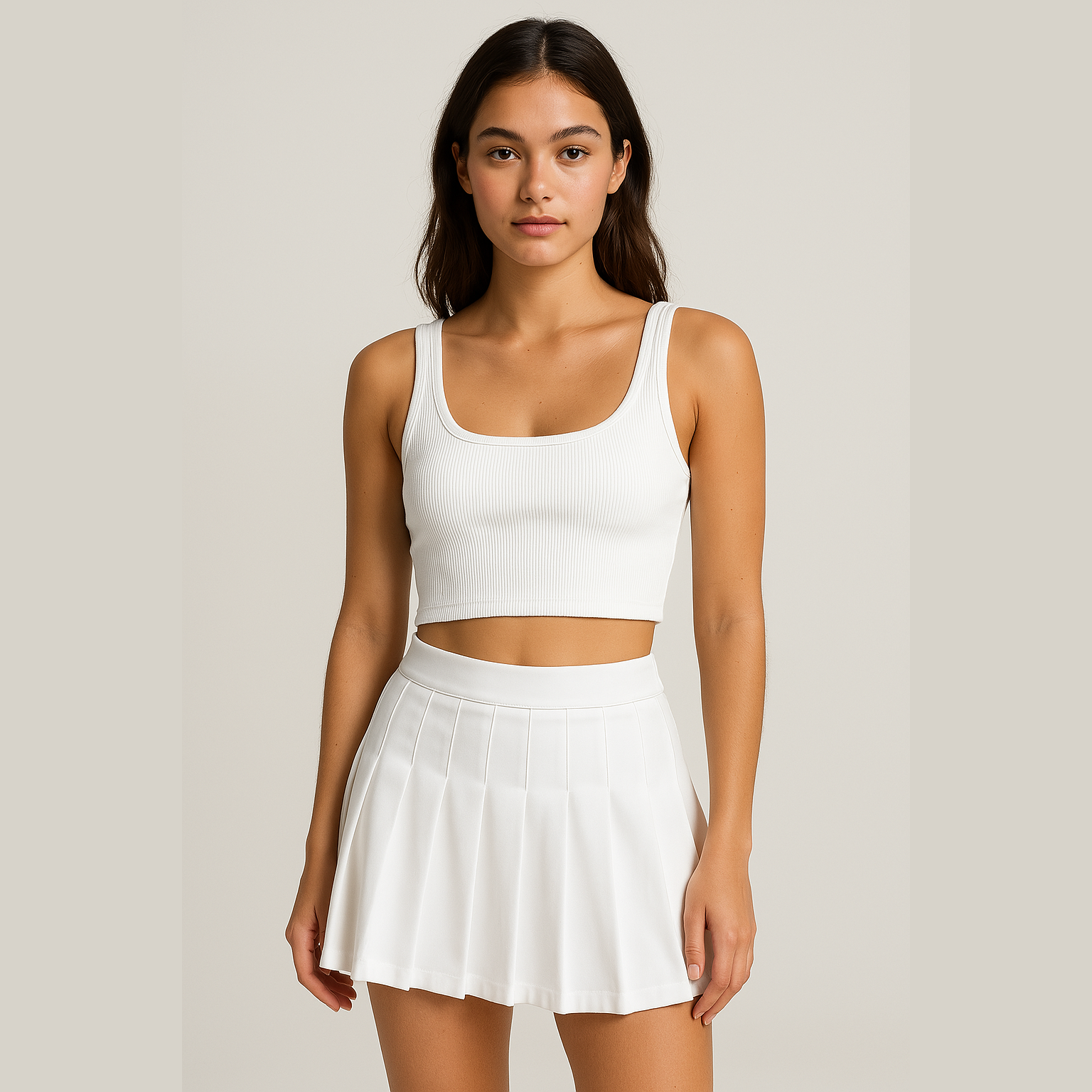 White Tank Top